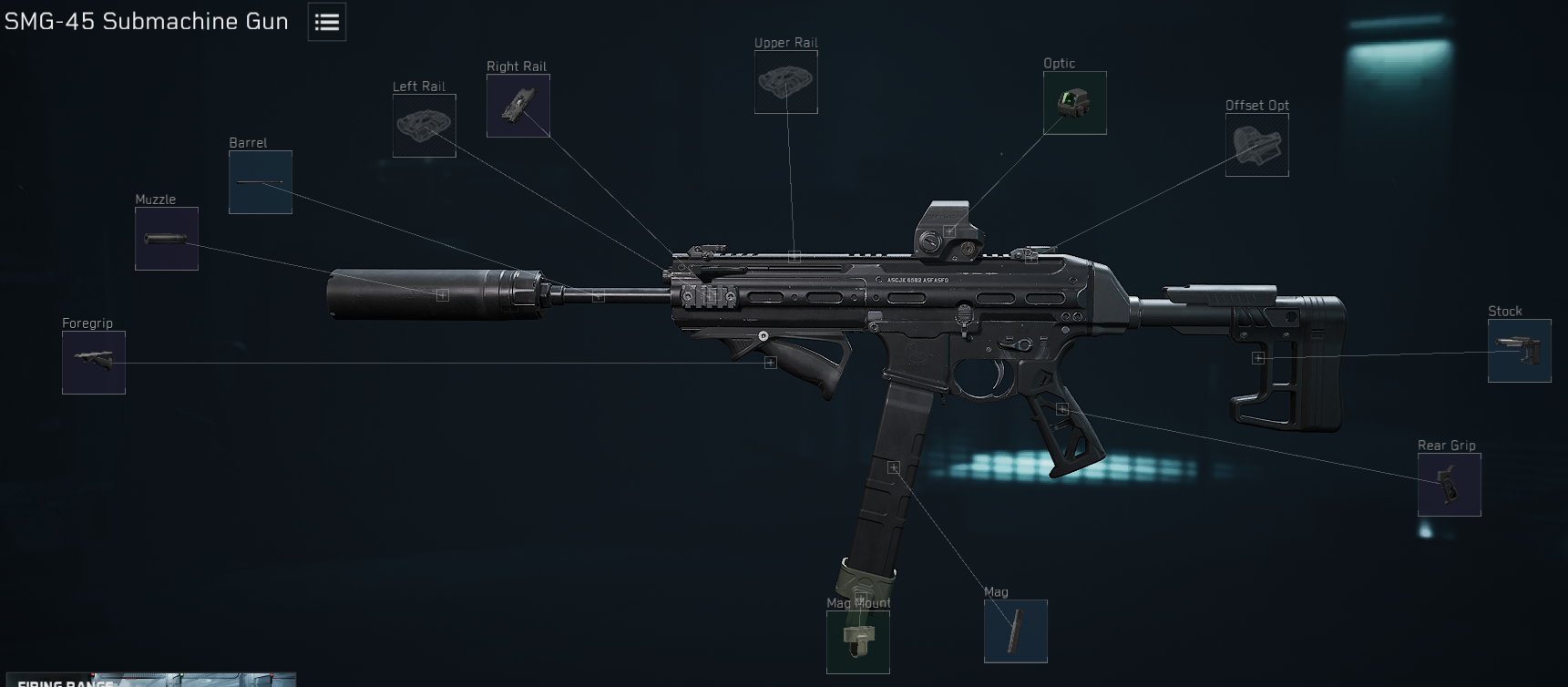 SMG-45 build