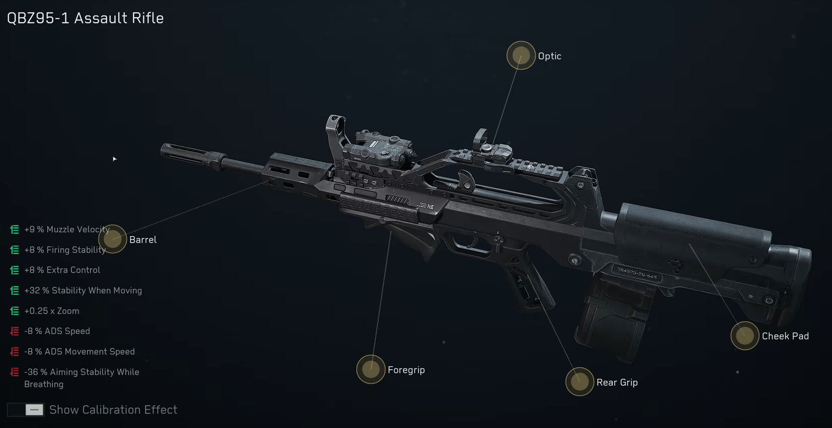 QBZ95-1 build