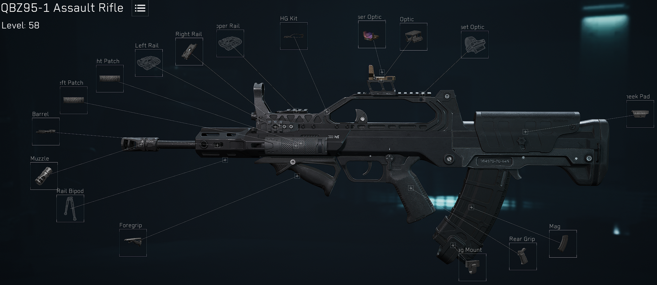 QBZ95-1 build