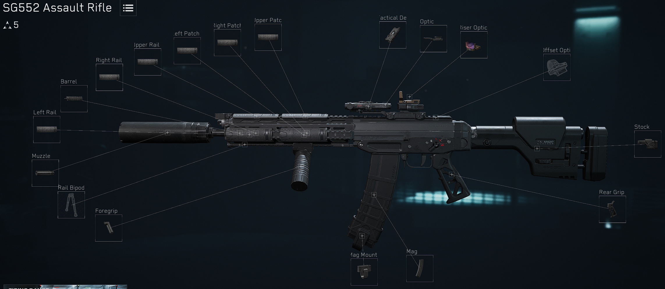 SG552 build