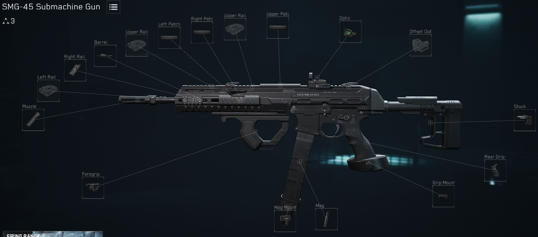 SMG-45 build